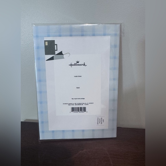 Hallmark New Job Work Card Best Wishes - Picture 2 of 3